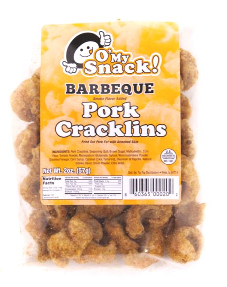 BBQ Pork Cracklins (18 bags)